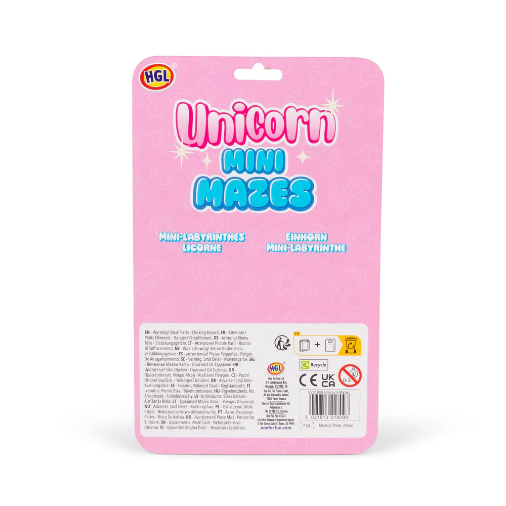 Mini Labyrinthes Licorne – Lot de 6