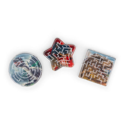 6 MINI DINOSAUR MAZES