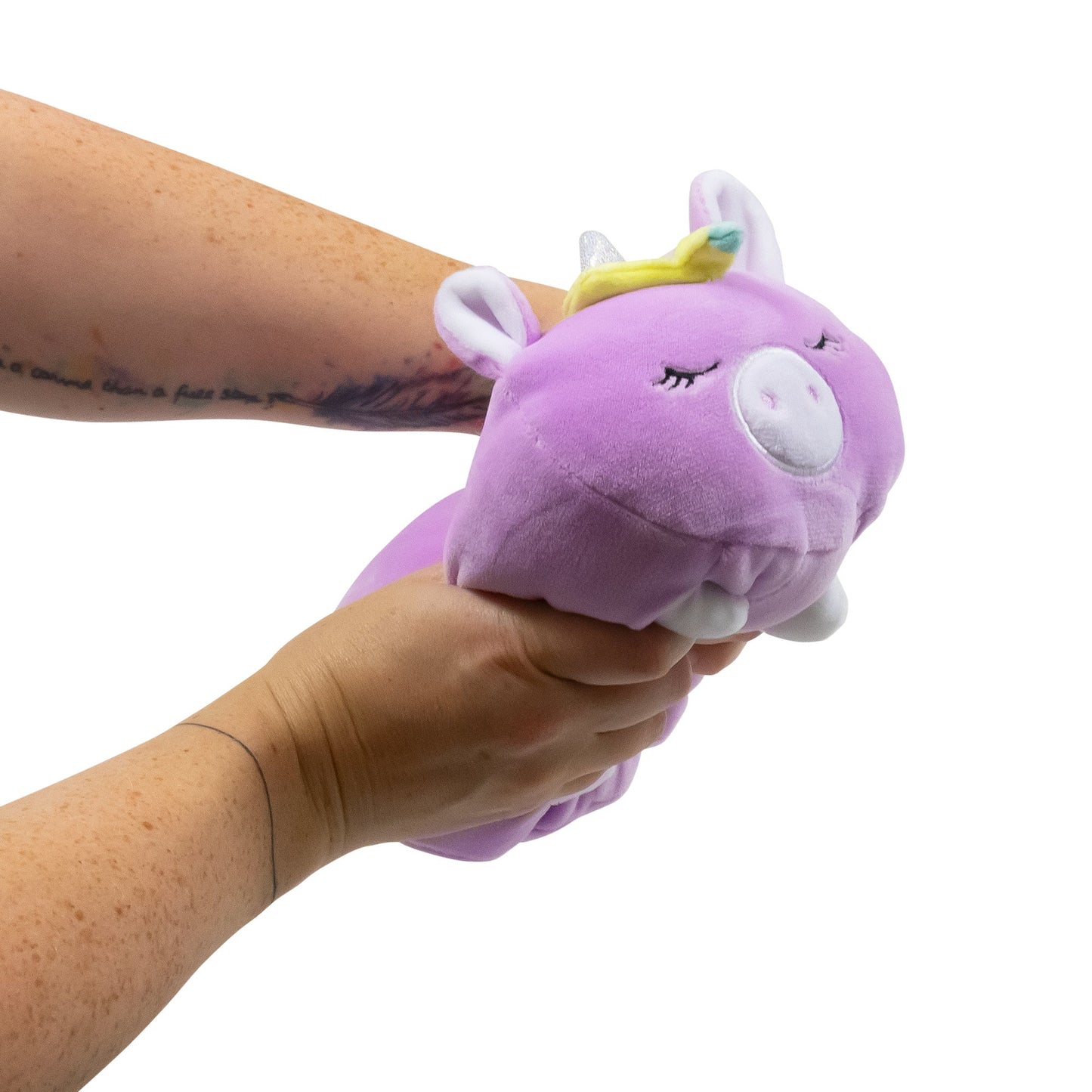 SOFT AND CUDDLY DINOSAUR AND UNICORN