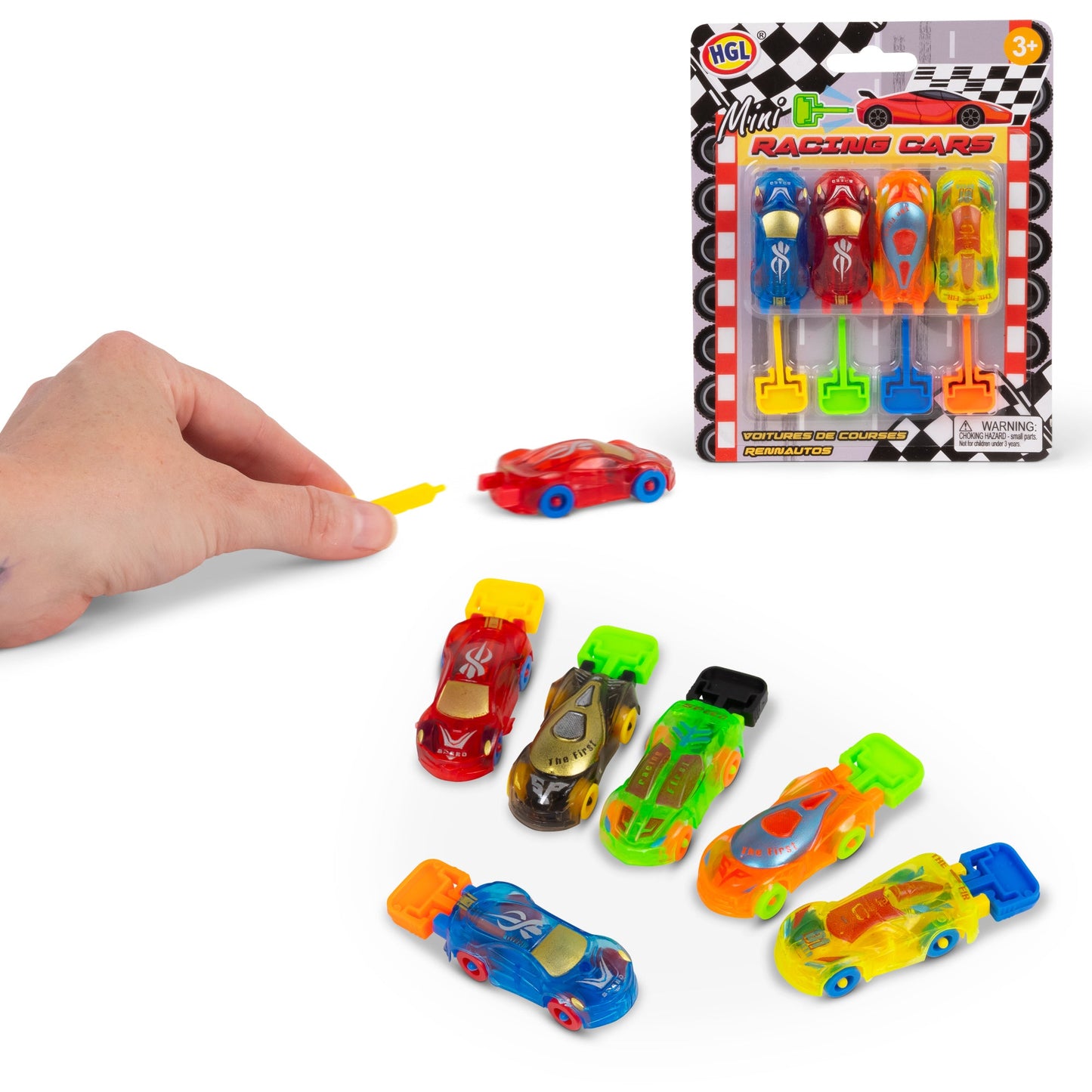 MINI RACING CARS 4PK