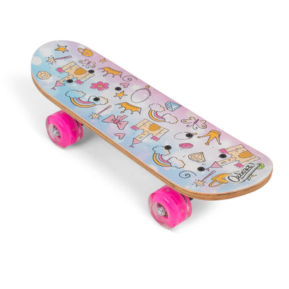 SKATEBOARD PRINCESSES AVEC ROUES CLIGNOTANTES 17 POUCES