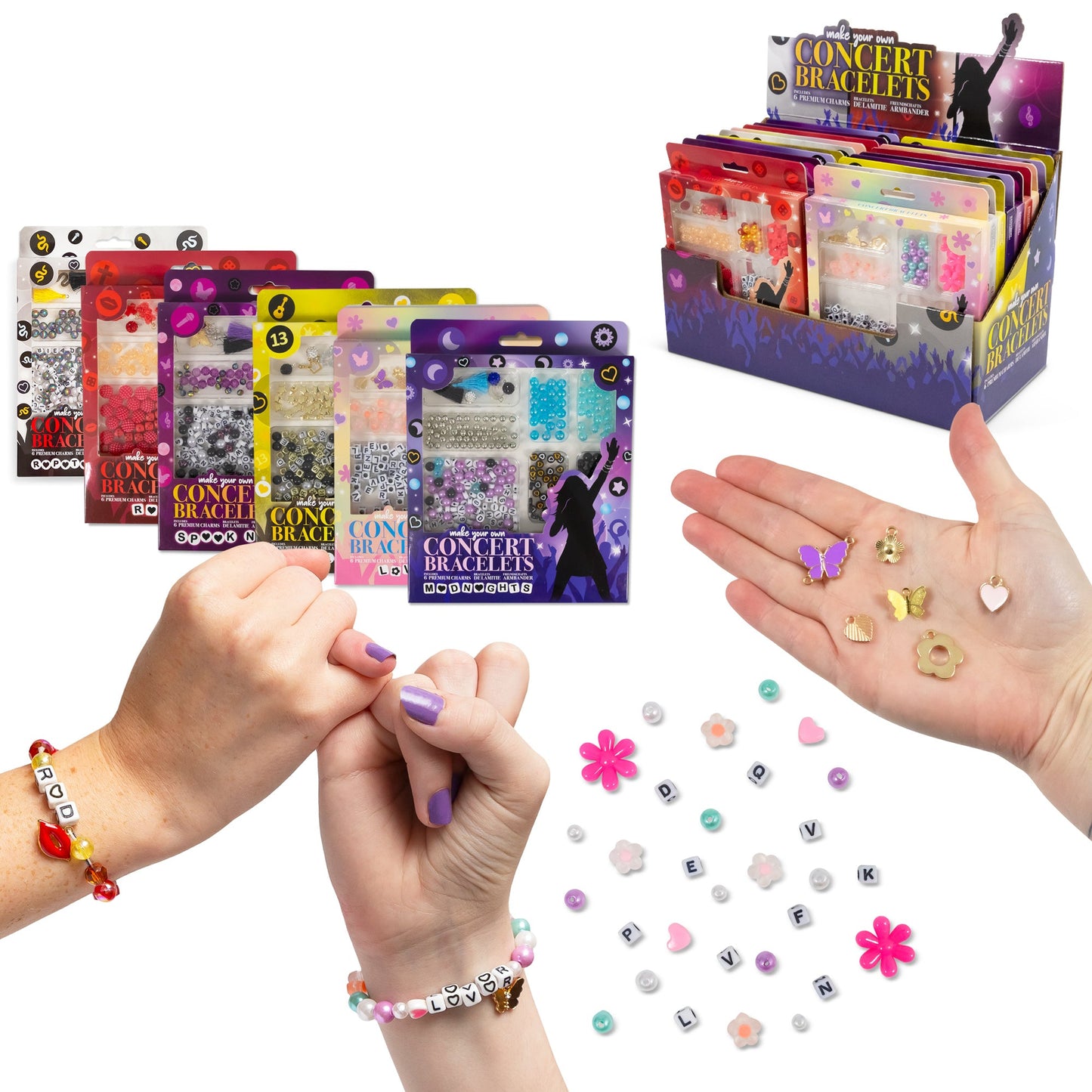 CONCERT BRACELETS - MEDIUM ASSORTMENT IN CDU