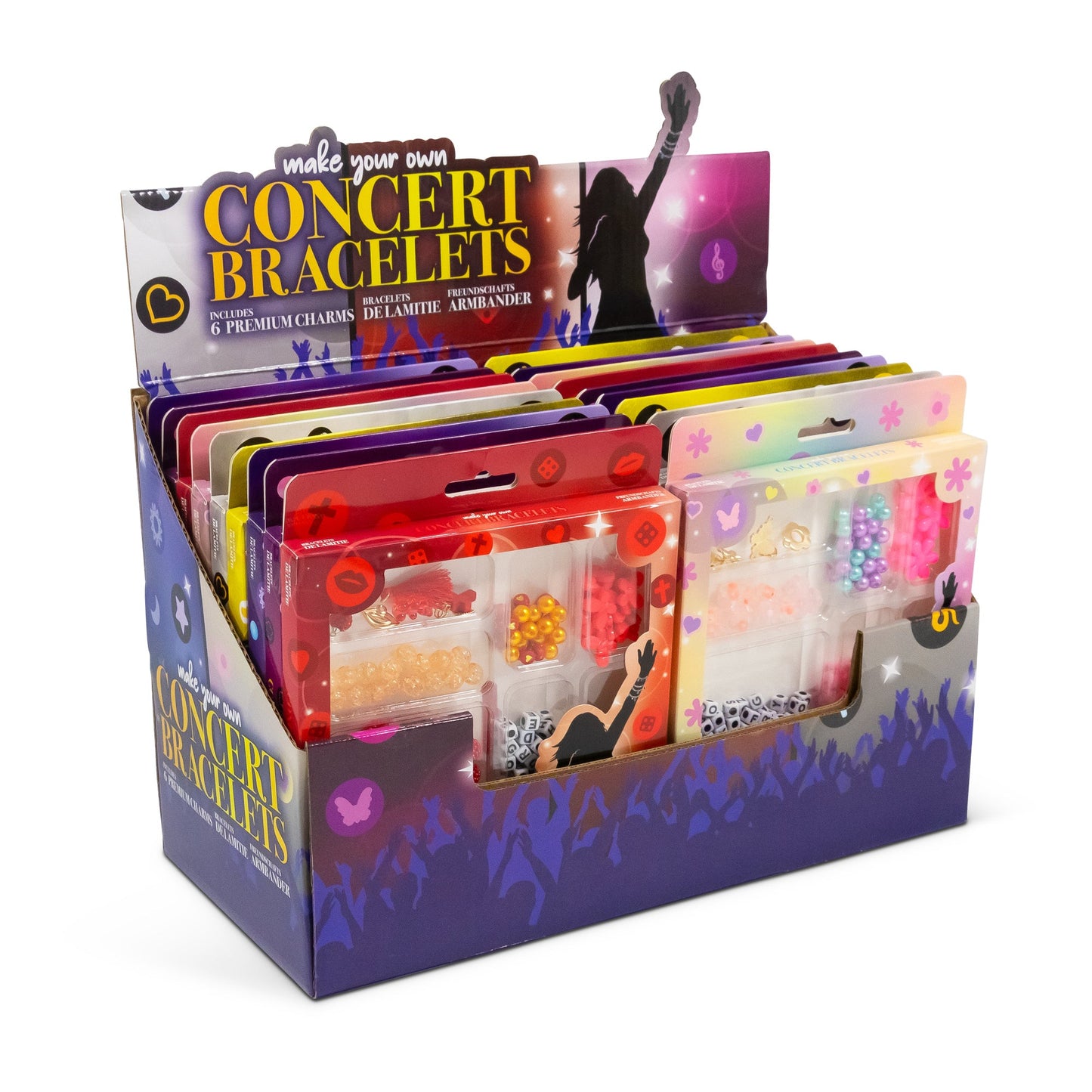 CONCERT BRACELETS - MEDIUM ASSORTMENT IN CDU