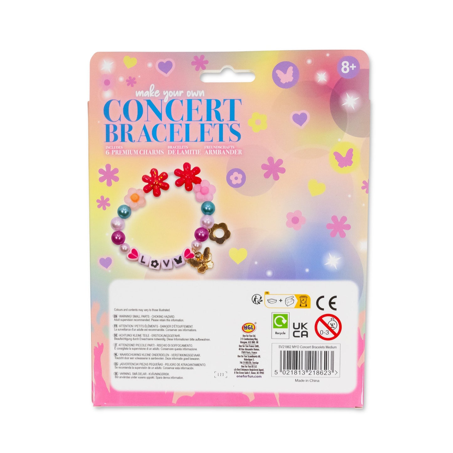 CONCERT BRACELETS - MEDIUM ASSORTMENT IN CDU
