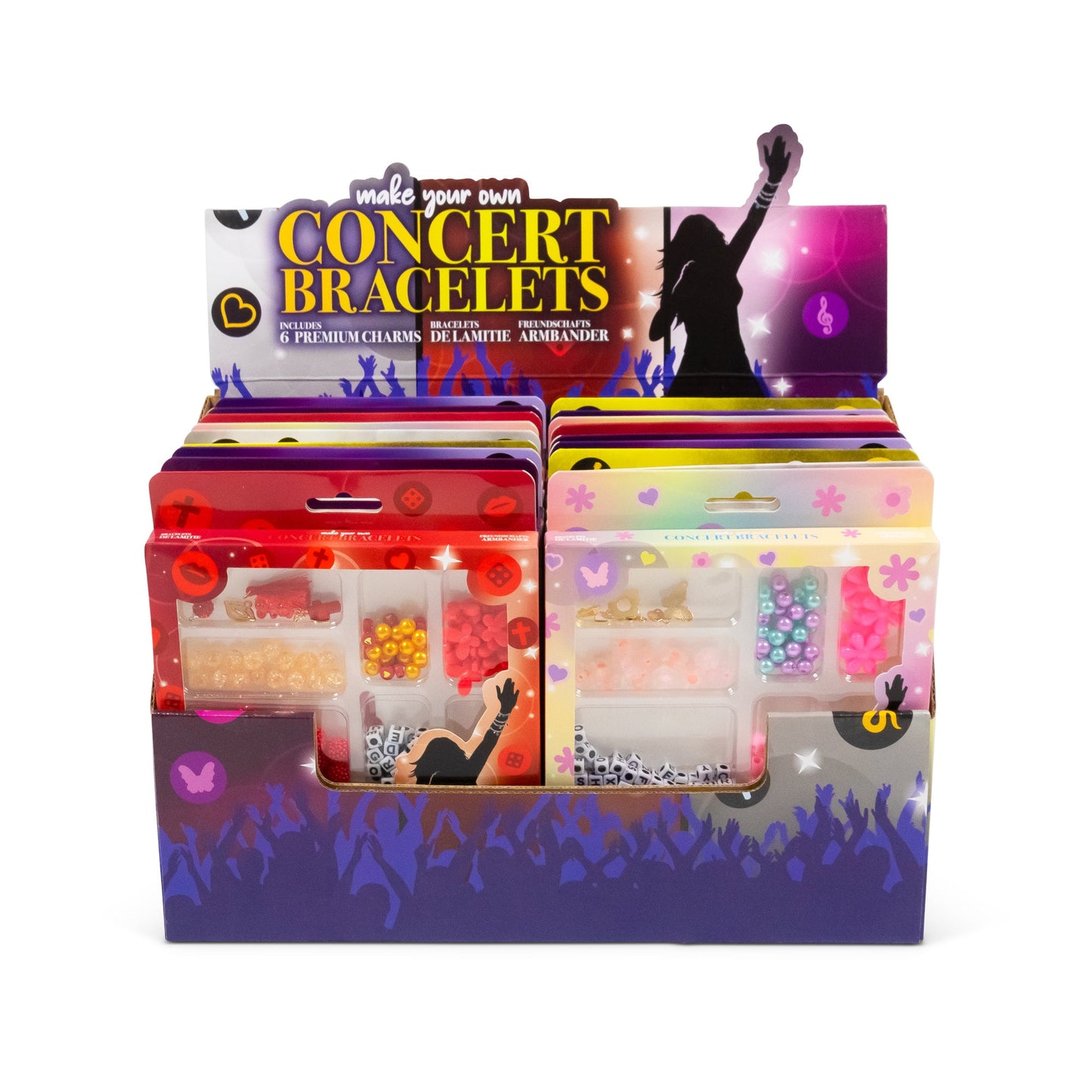 CONCERT BRACELETS - MEDIUM ASSORTMENT IN CDU
