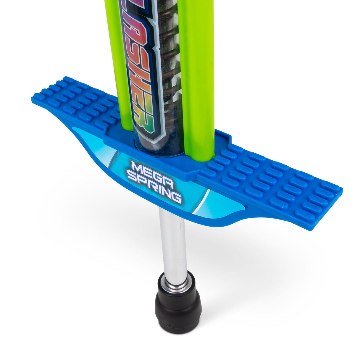 BLUE LIGHT-UP POGO STICK 89CM