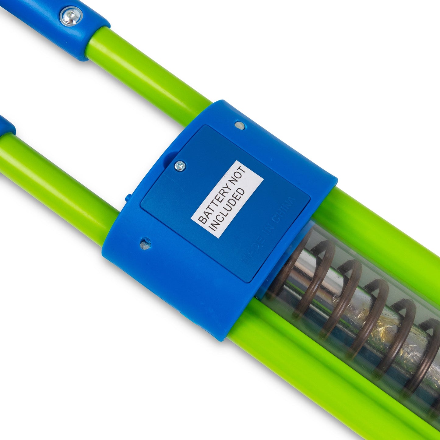 BLUE LIGHT-UP POGO STICK 89CM