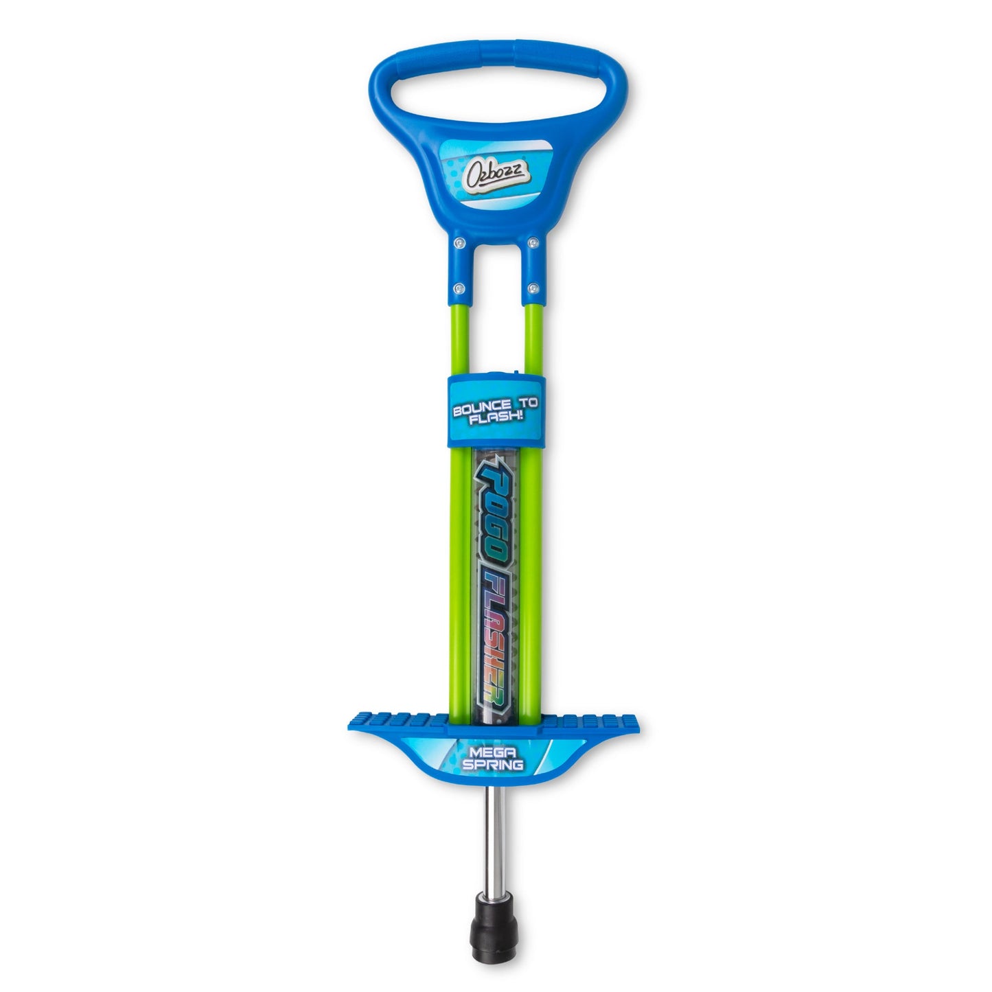 BLUE LIGHT-UP POGO STICK 89CM