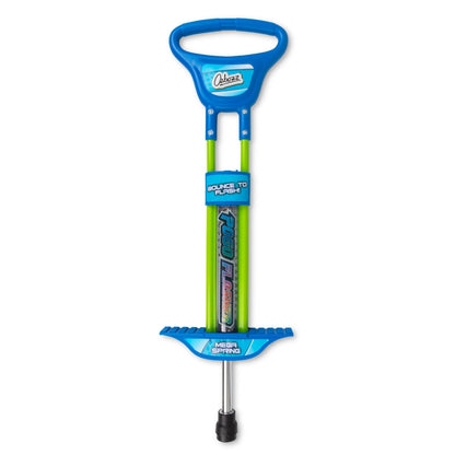 BLUE LIGHT-UP POGO STICK 89CM