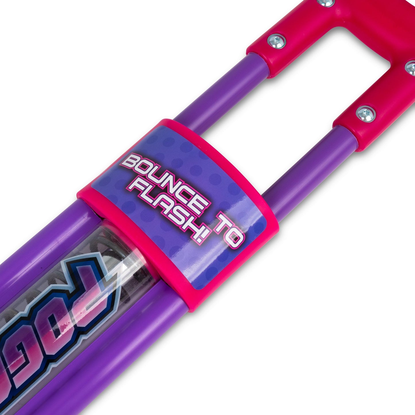 POGO STICK GO LIGHT UP PINK 89CM