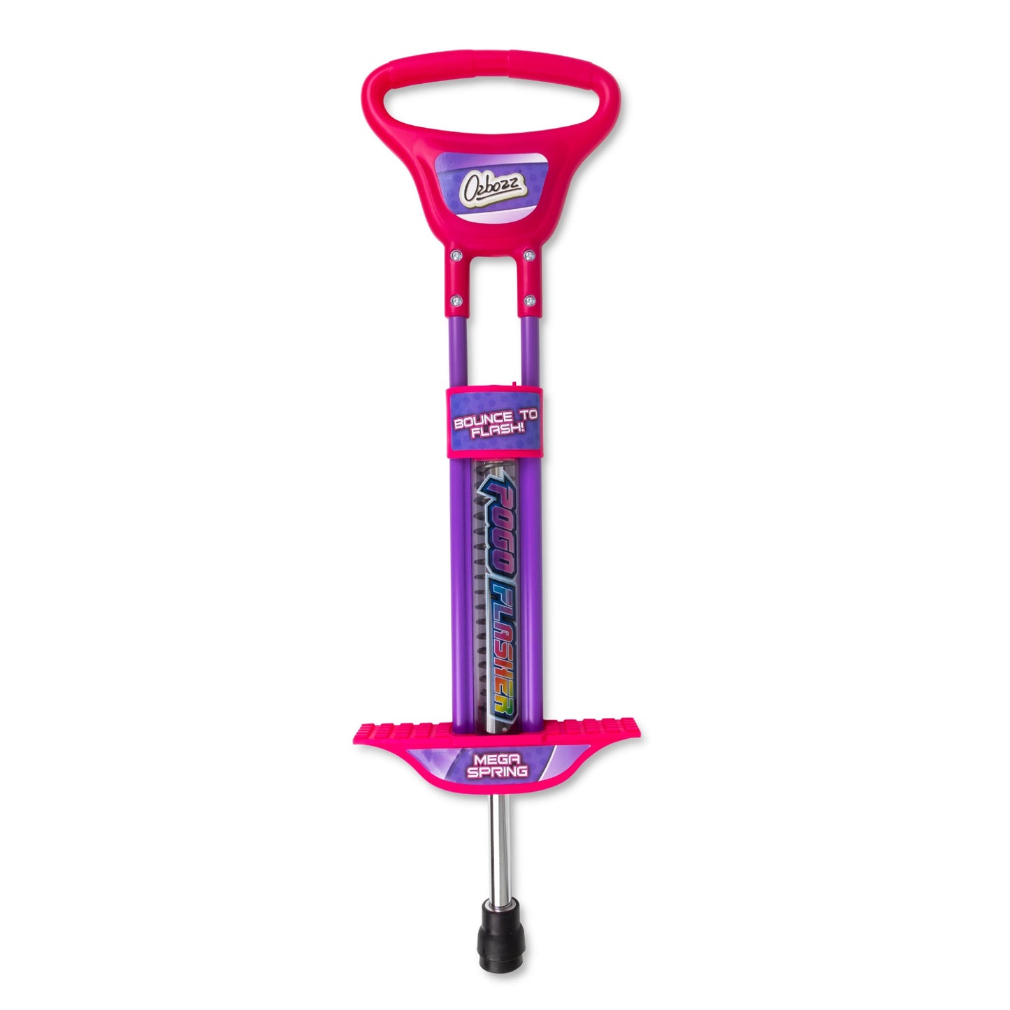 POGO STICK GO LIGHT UP PINK 89CM