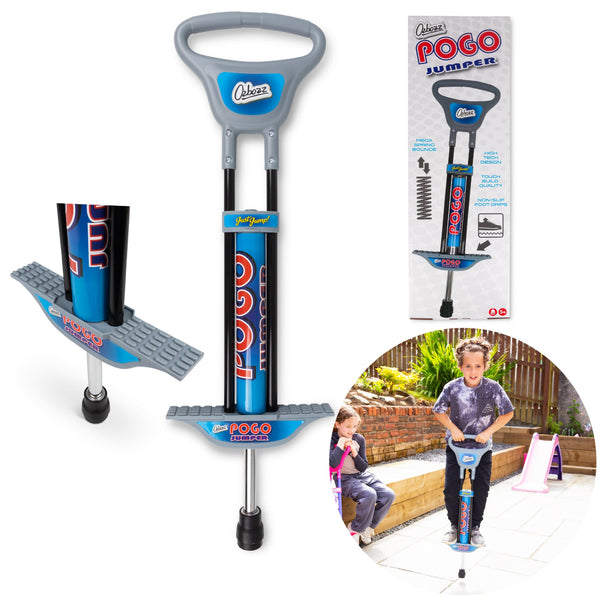 POGO STICK BLACK SILVER 89CM