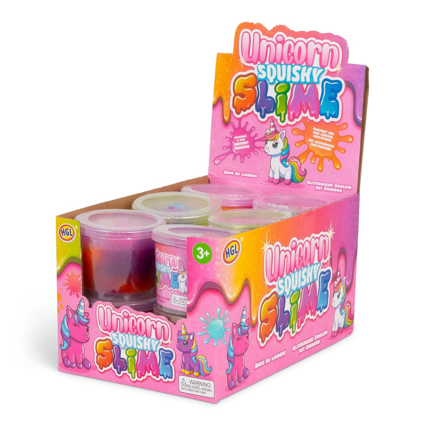 Squishy unicorn slime