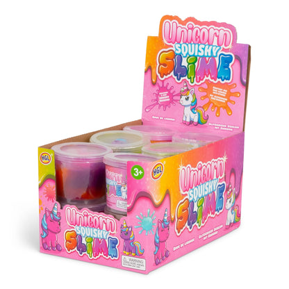 Squishy unicorn slime