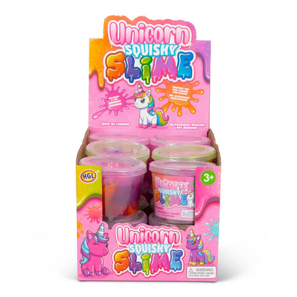 Squishy unicorn slime