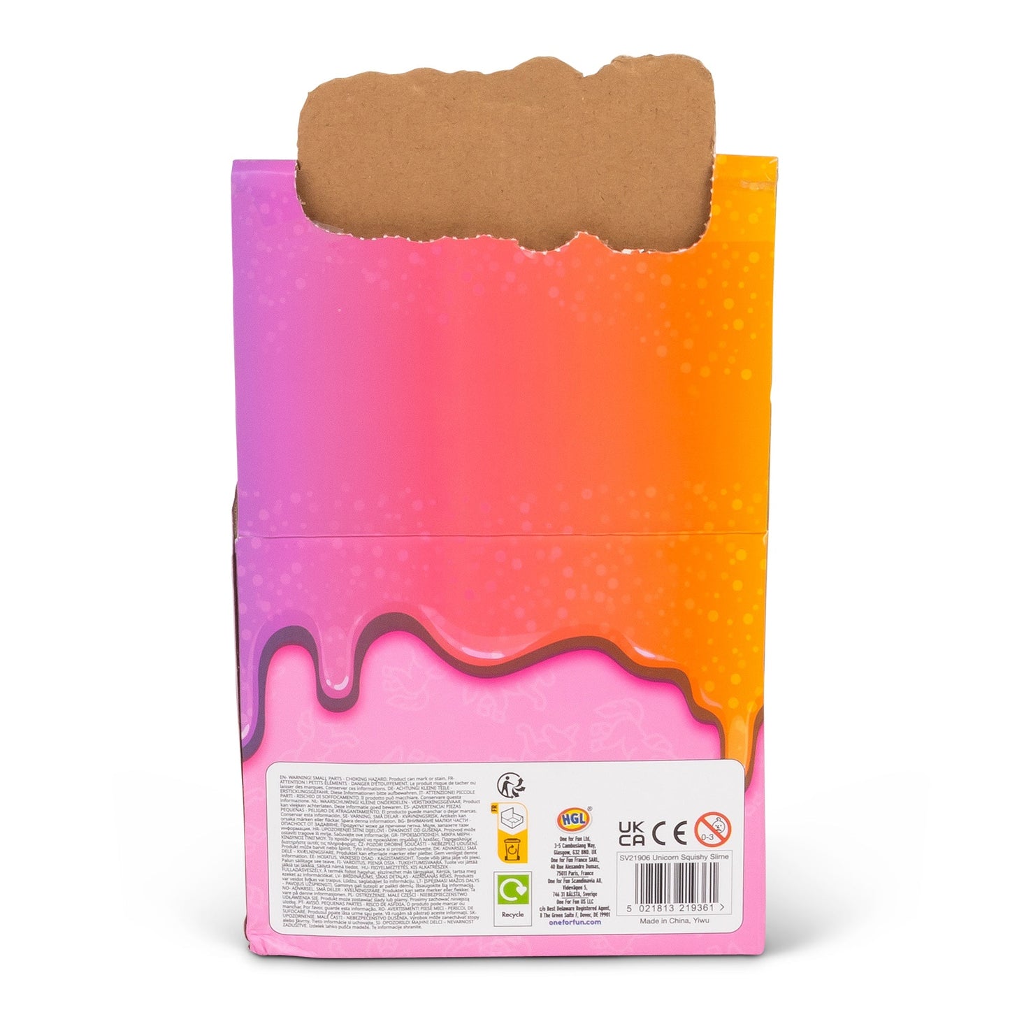 Squishy unicorn slime