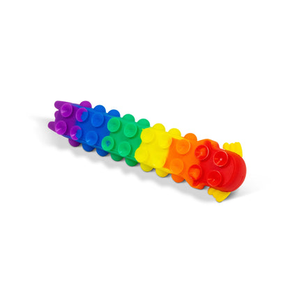 AXOLOTL LUMINEUX À VENTOUSE POUSSE-POUSSOIR GRAND FORMAT