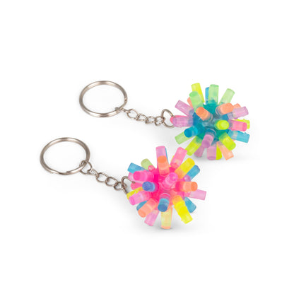FLASHING SPIKE KEYCHAIN