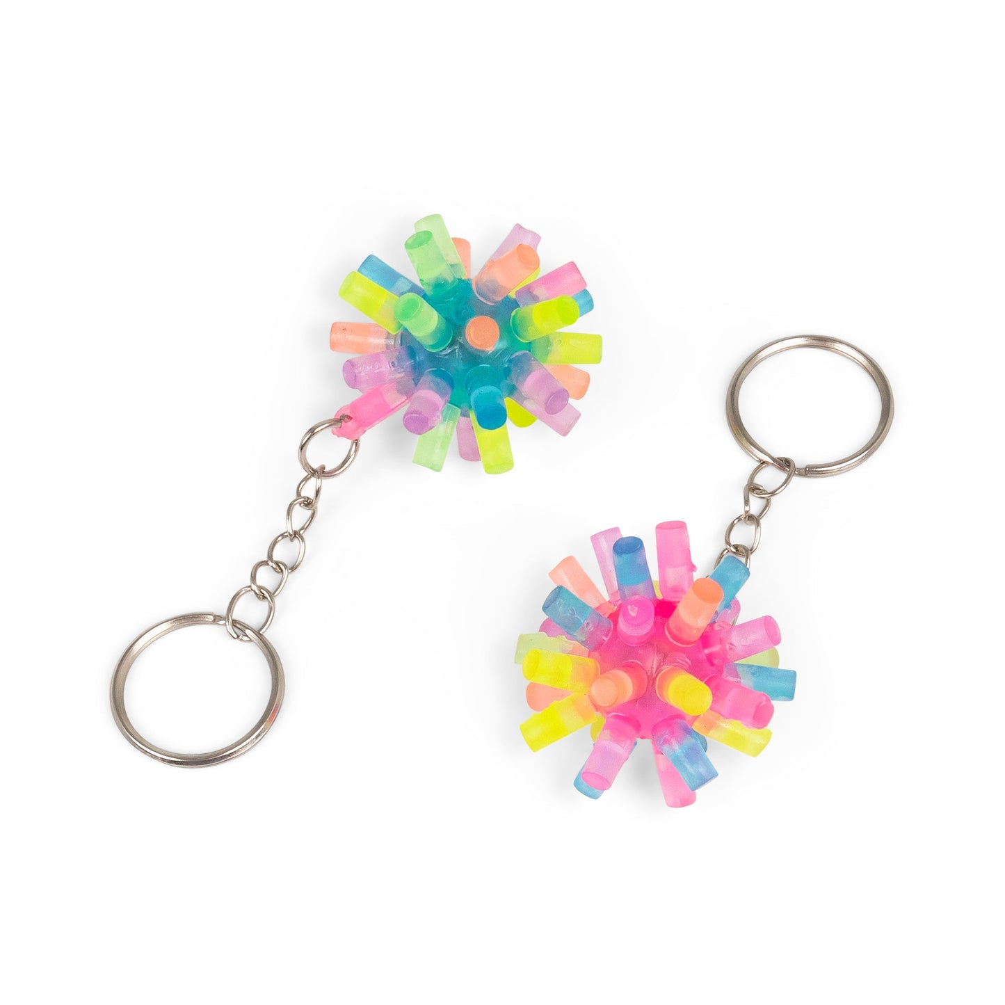FLASHING SPIKE KEYCHAIN