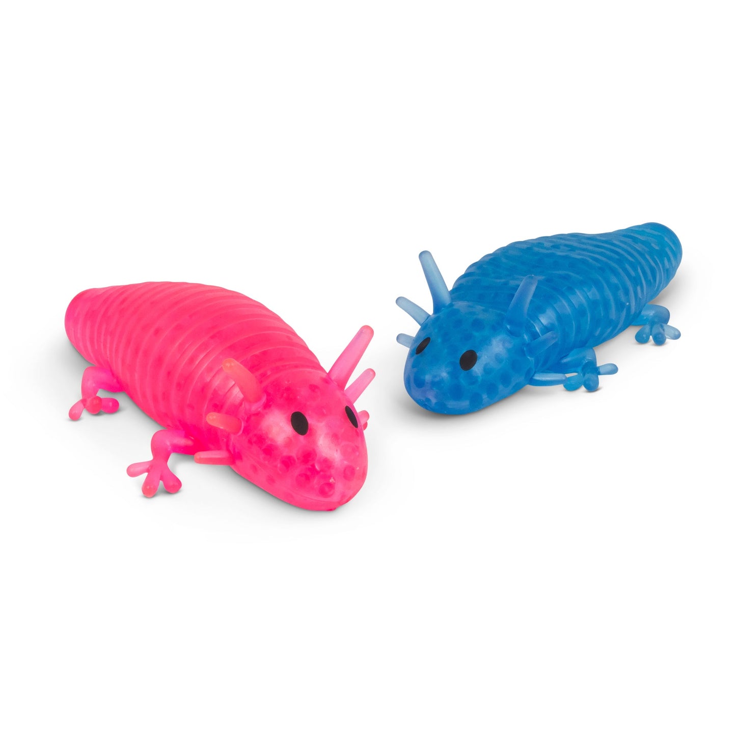 Squeezable Beaded Axolotl