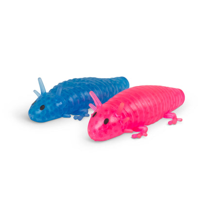 Squeezable Beaded Axolotl