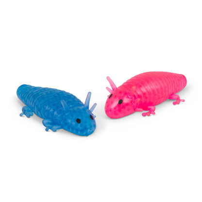 Squeezable Beaded Axolotl