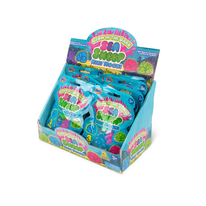 MINI GLOW-IN-THE-DARK SEA SHEEP MOCHI, 3-PACK