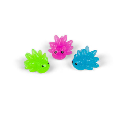 MINI GLOW-IN-THE-DARK SEA SHEEP MOCHI, 3-PACK