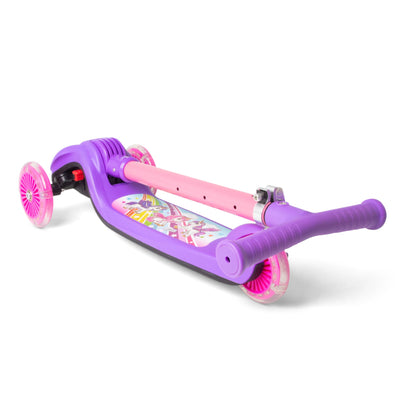 Trottinette lumineuse pliable UNICORN TRAIL TWIST