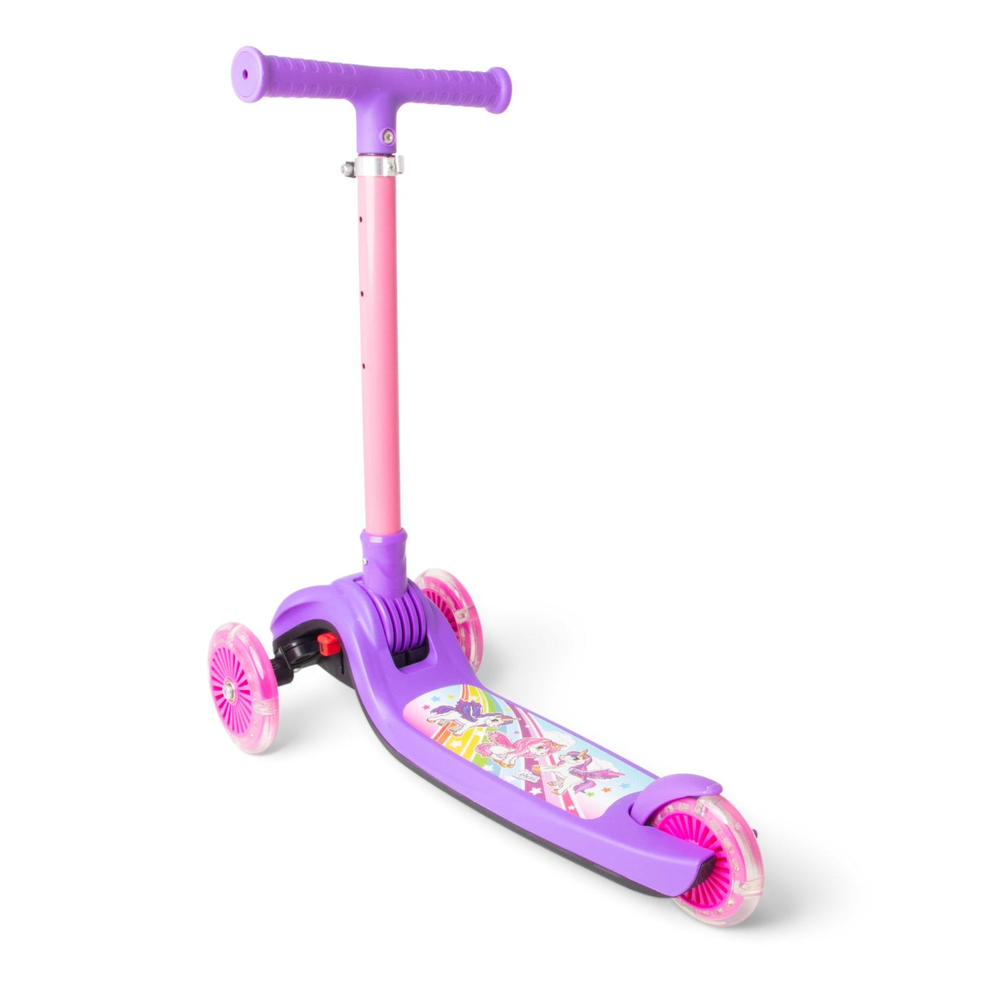Trottinette lumineuse pliable UNICORN TRAIL TWIST