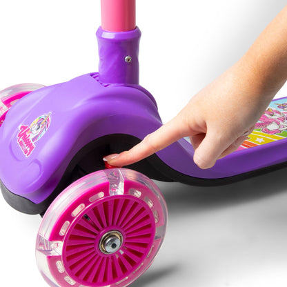 Trottinette lumineuse pliable UNICORN TRAIL TWIST