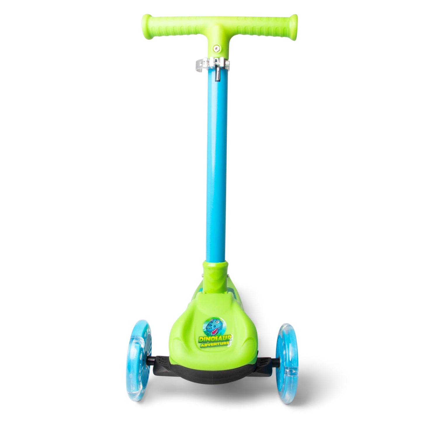 Dinosaur Trail Twist Light-Up Foldable Scooter