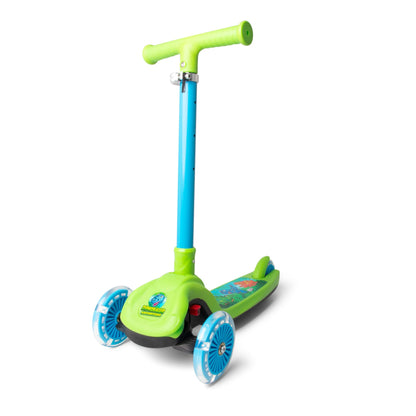 Dinosaur Trail Twist Light-Up Foldable Scooter
