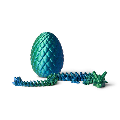 ŒUF DE DRAGON GÉANT IMPRIMÉ EN 3D