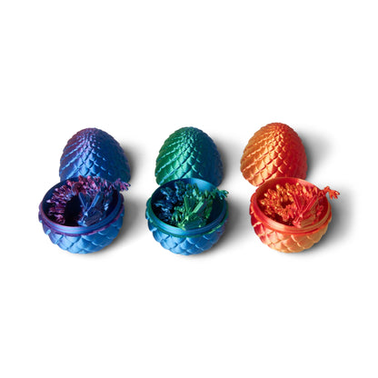 ŒUF DE DRAGON GÉANT IMPRIMÉ EN 3D