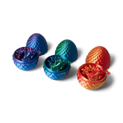 ŒUF DE DRAGON GÉANT IMPRIMÉ EN 3D