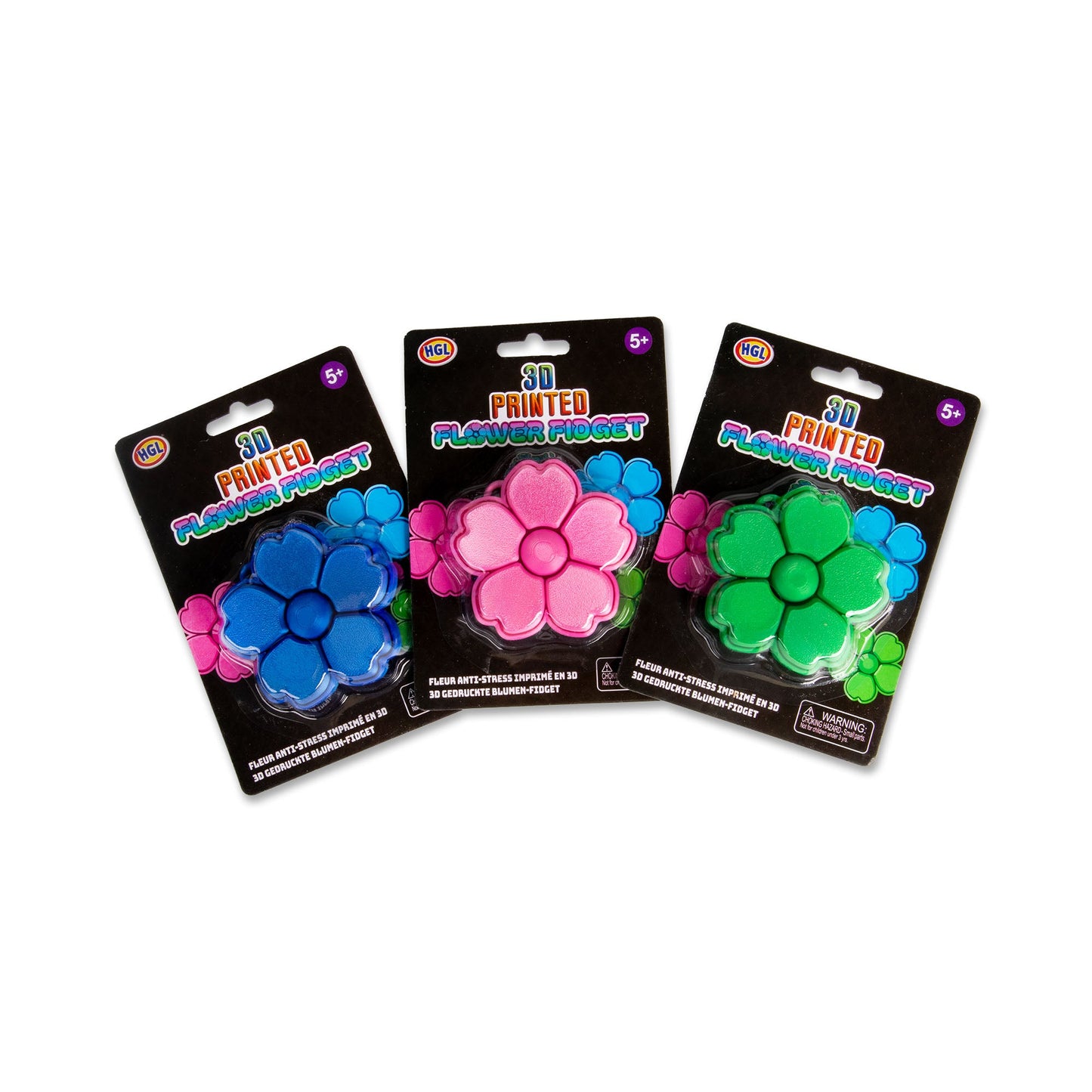 3D PRINTED FLOWER FIDGET