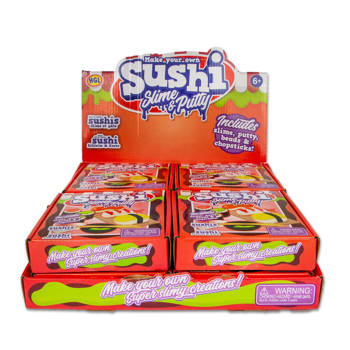MAKE YOUR OWN SUSHI SLIME & PUTTY