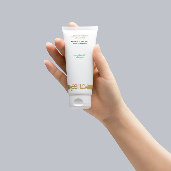 NATURAL INTIMATE LUBRICANT with organic algae, glycerin-free
