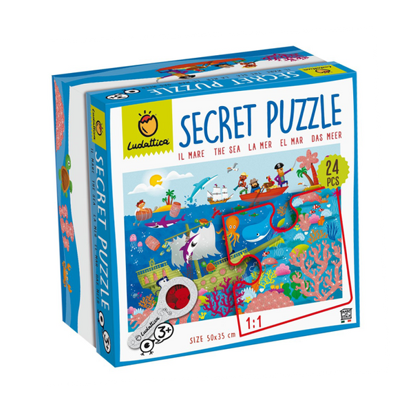 Geheime puzzel - De zee 