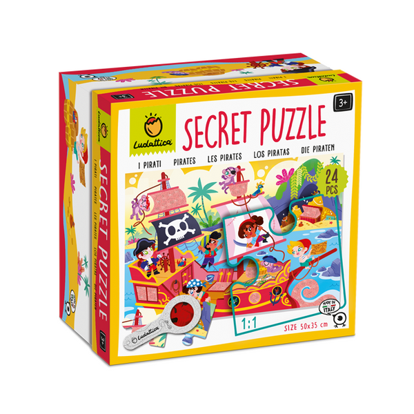 Geheime puzzel - De piraten 
