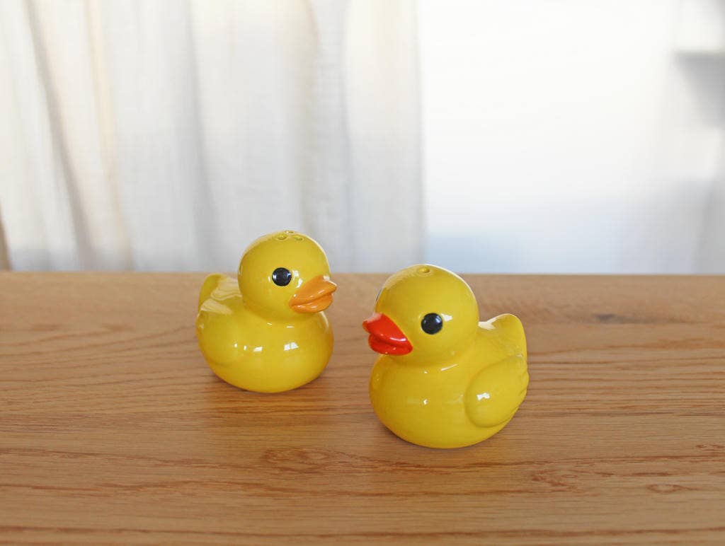 Salière et poivrière Canards de bain