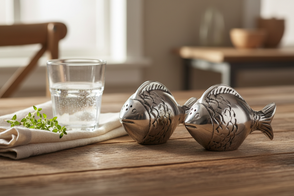 Salière et Poivrière Poissons – HOFF-INTERIEUR