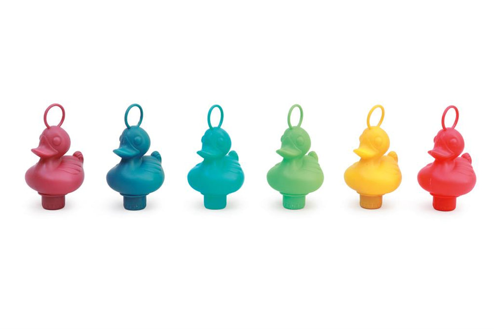 Cadeauset met vissende eendjes - Koraal