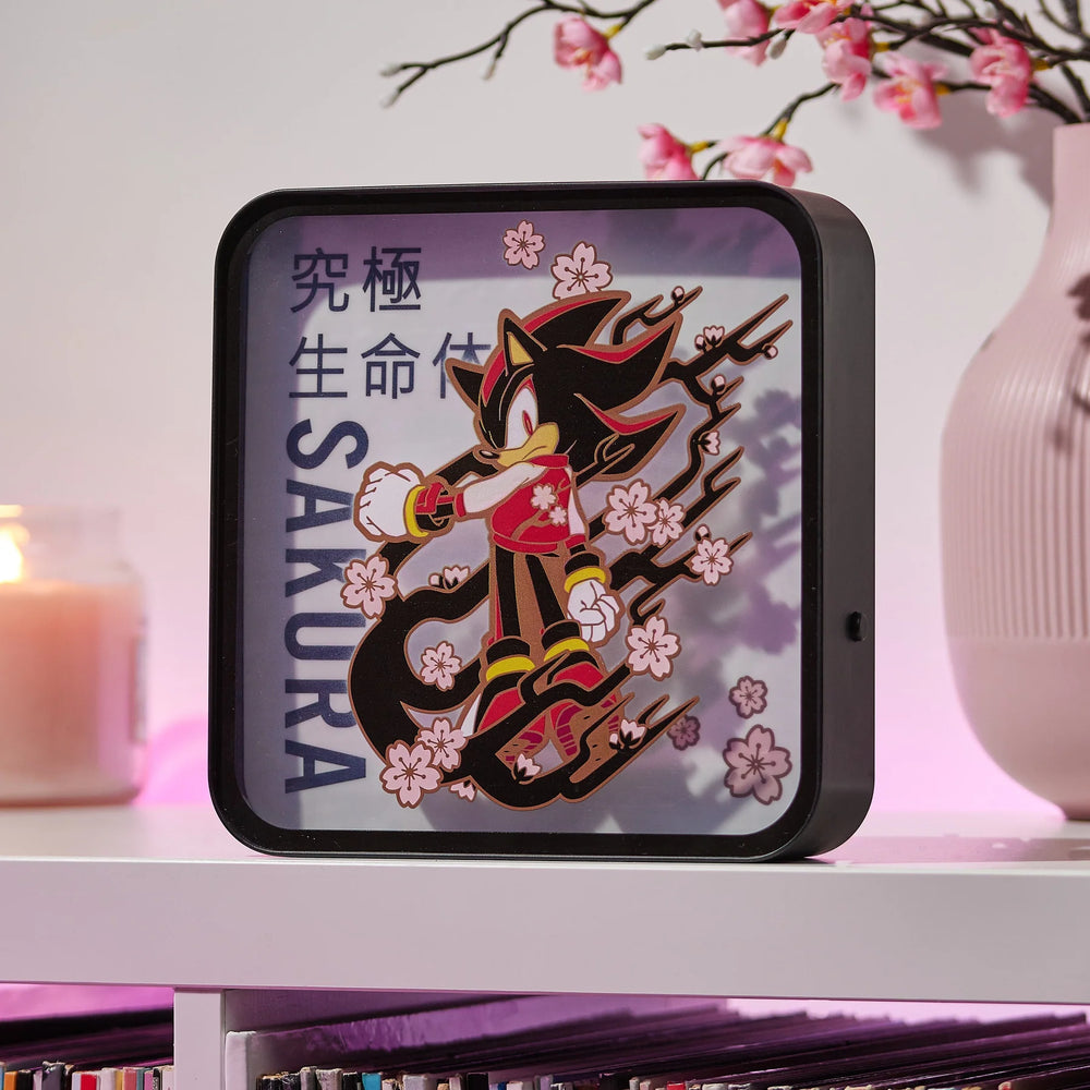 Sonic the Hedgehog Lamp - Shadow the Hedgehog "Sakura"