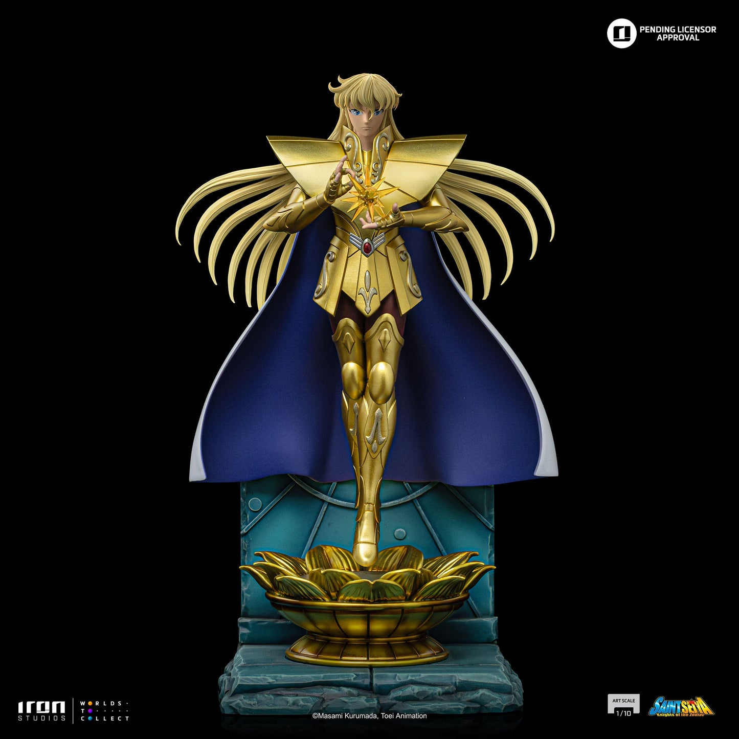 Pre-Order - Virgo Shaka Statue - Saint Seiya - Art Scale 1/10 - Iron Studios
