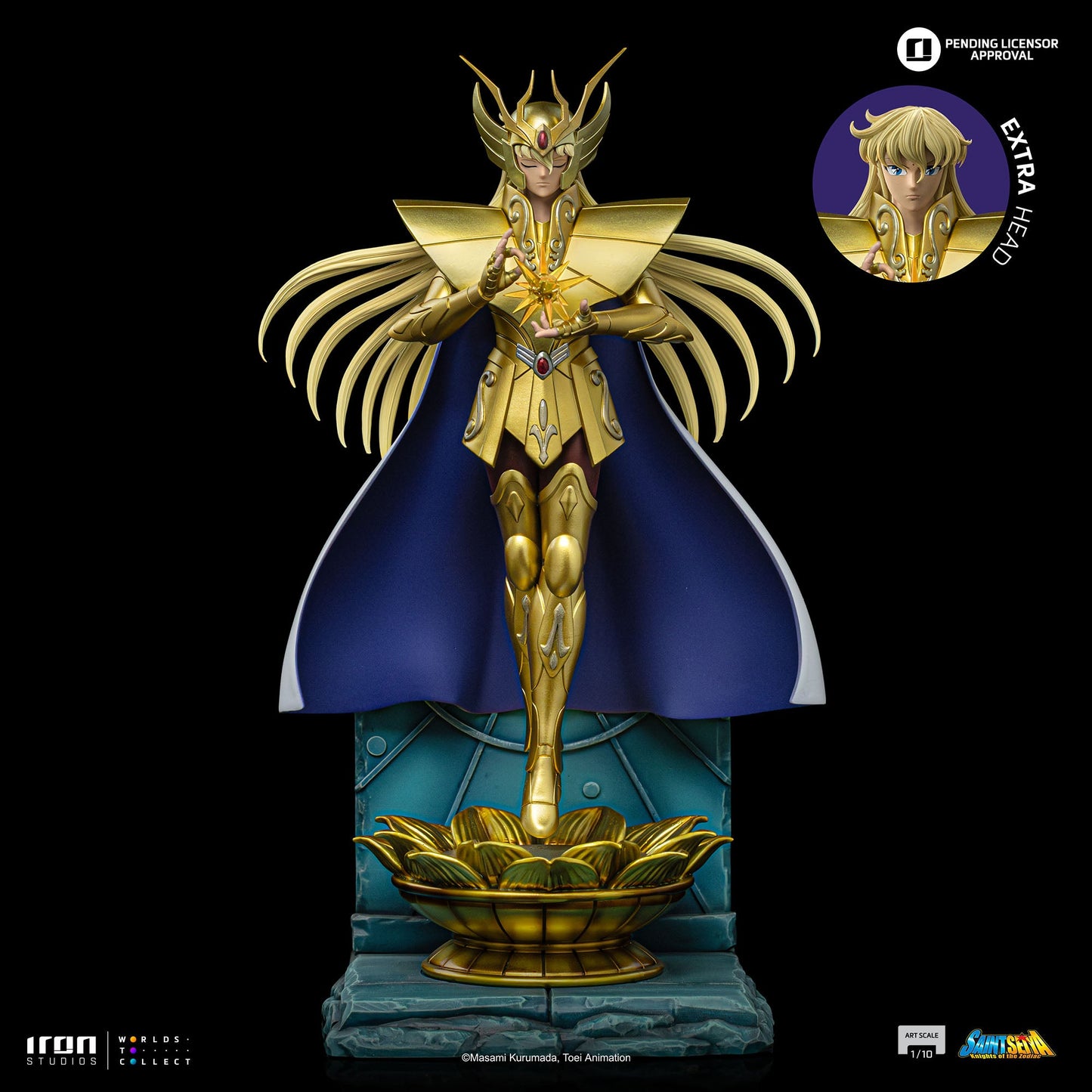 Pre-Order - Virgo Shaka Statue - Saint Seiya - Art Scale 1/10 - Iron Studios