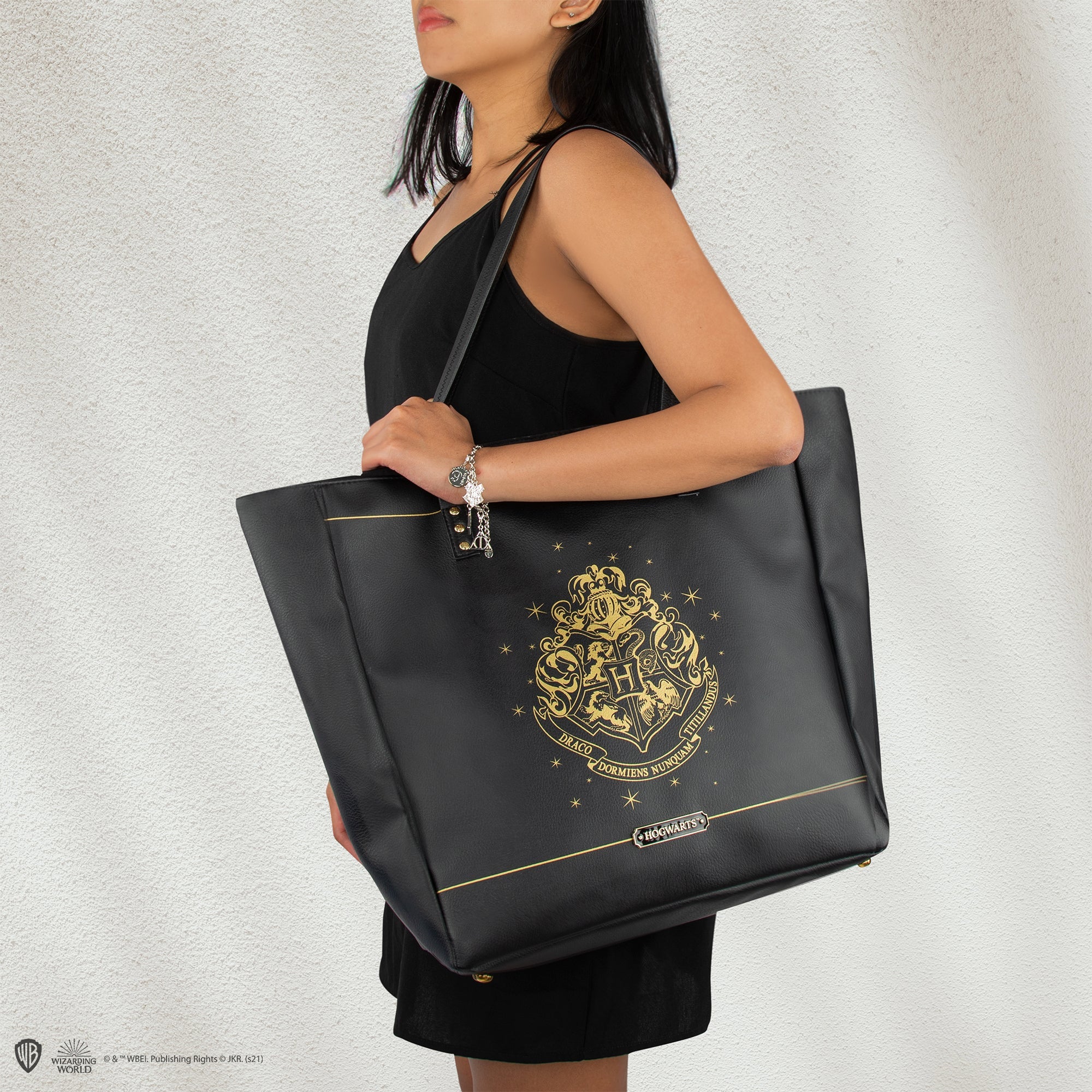 Hogwarts Black Tote Bag