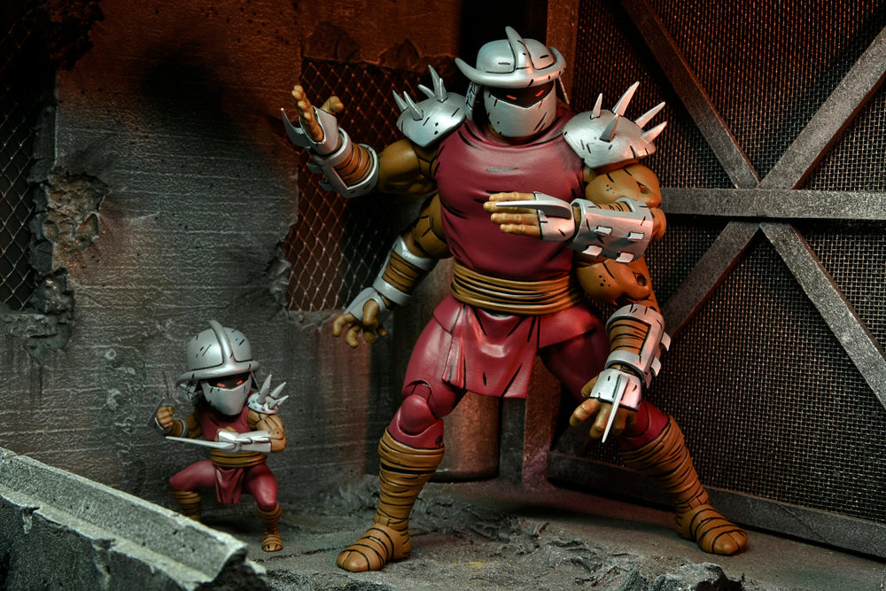 Shredder-kloon en mini-Shredder - Actiefiguur 