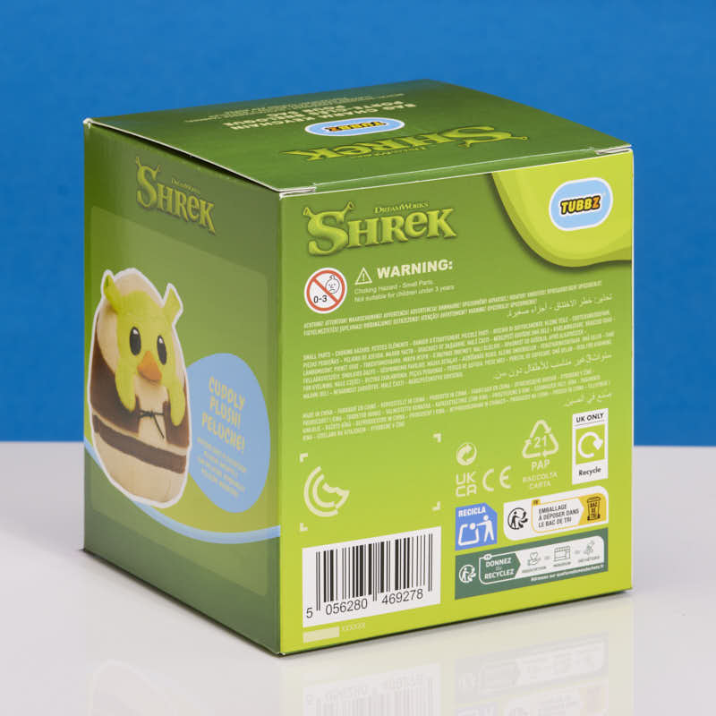 TUBBZ pluche sleutelhanger Shrek : Shrek - PRE-ORDER*